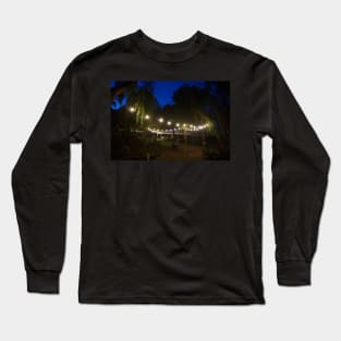 Party Lights at Magpie Springs - Adelaide Wedding - South Australia Wedding Long Sleeve T-Shirt